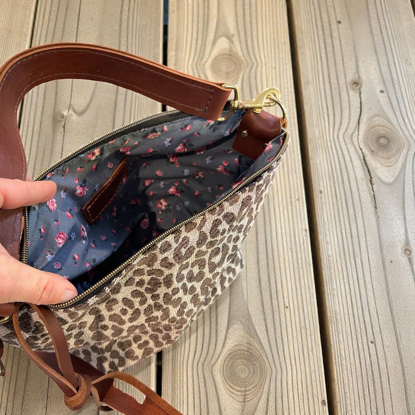 Cheetah Print Shoulder Bag