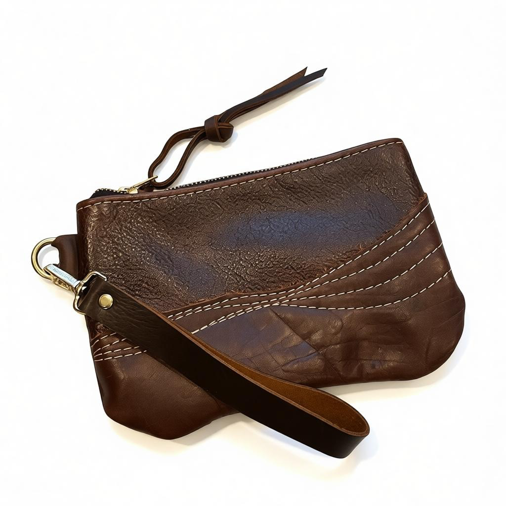 Mixed Brown Wristlet