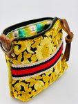 Vintage Yellow Flower Pouch