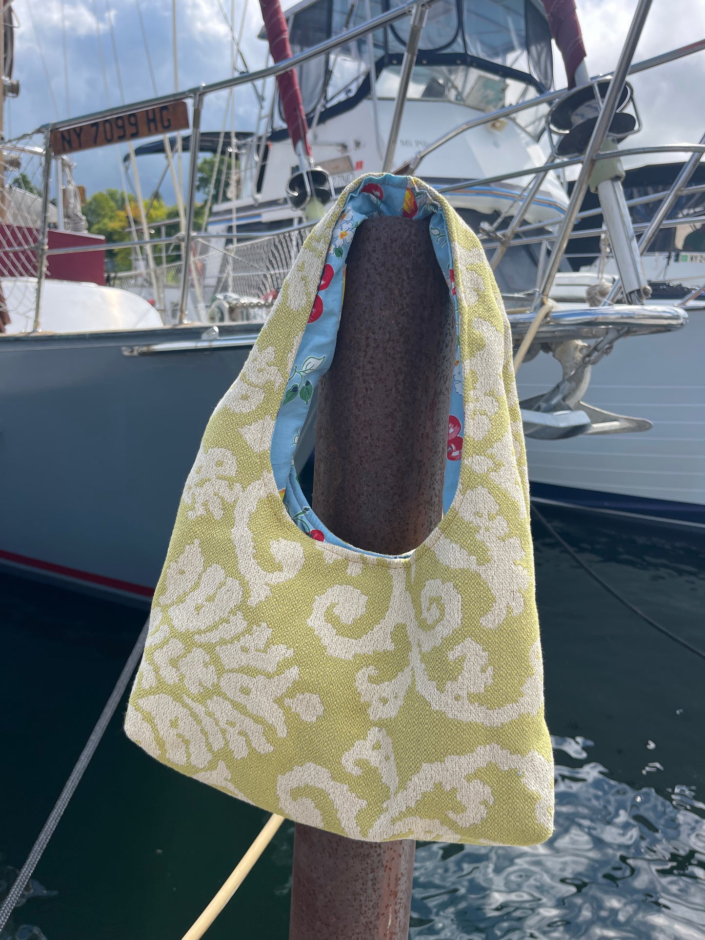 Upholstery Shoulder Bag
