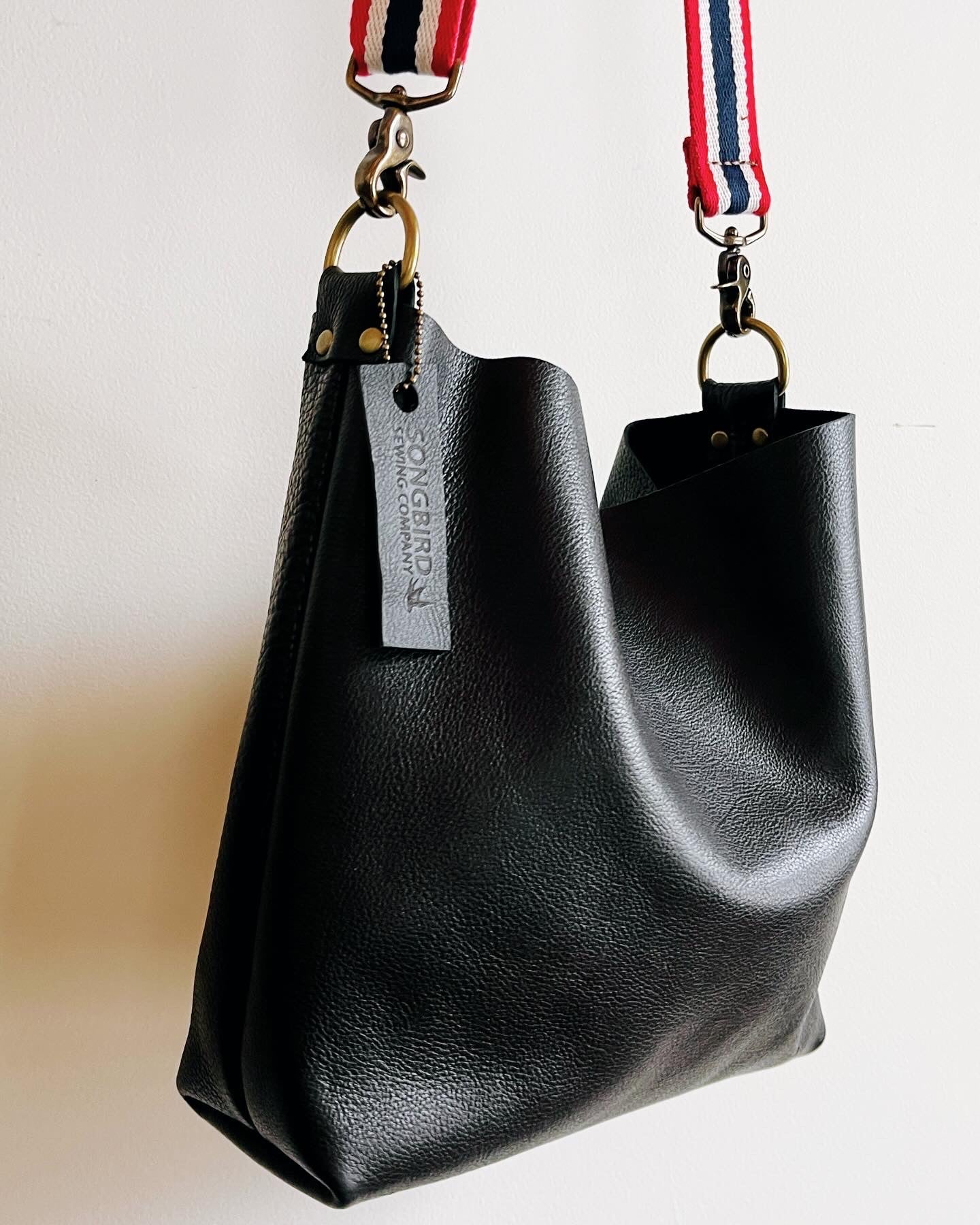 Medium Black Bucket Bag