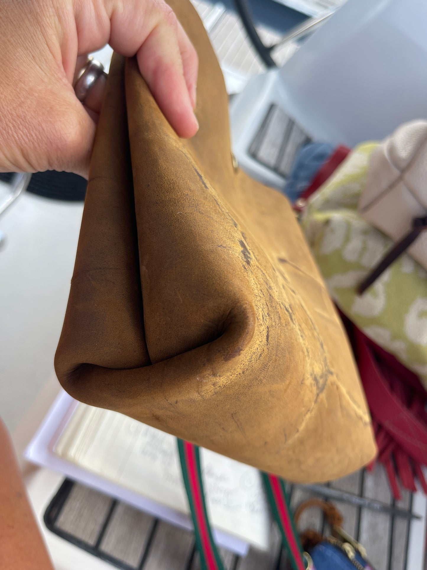 Brown Branded Bucket