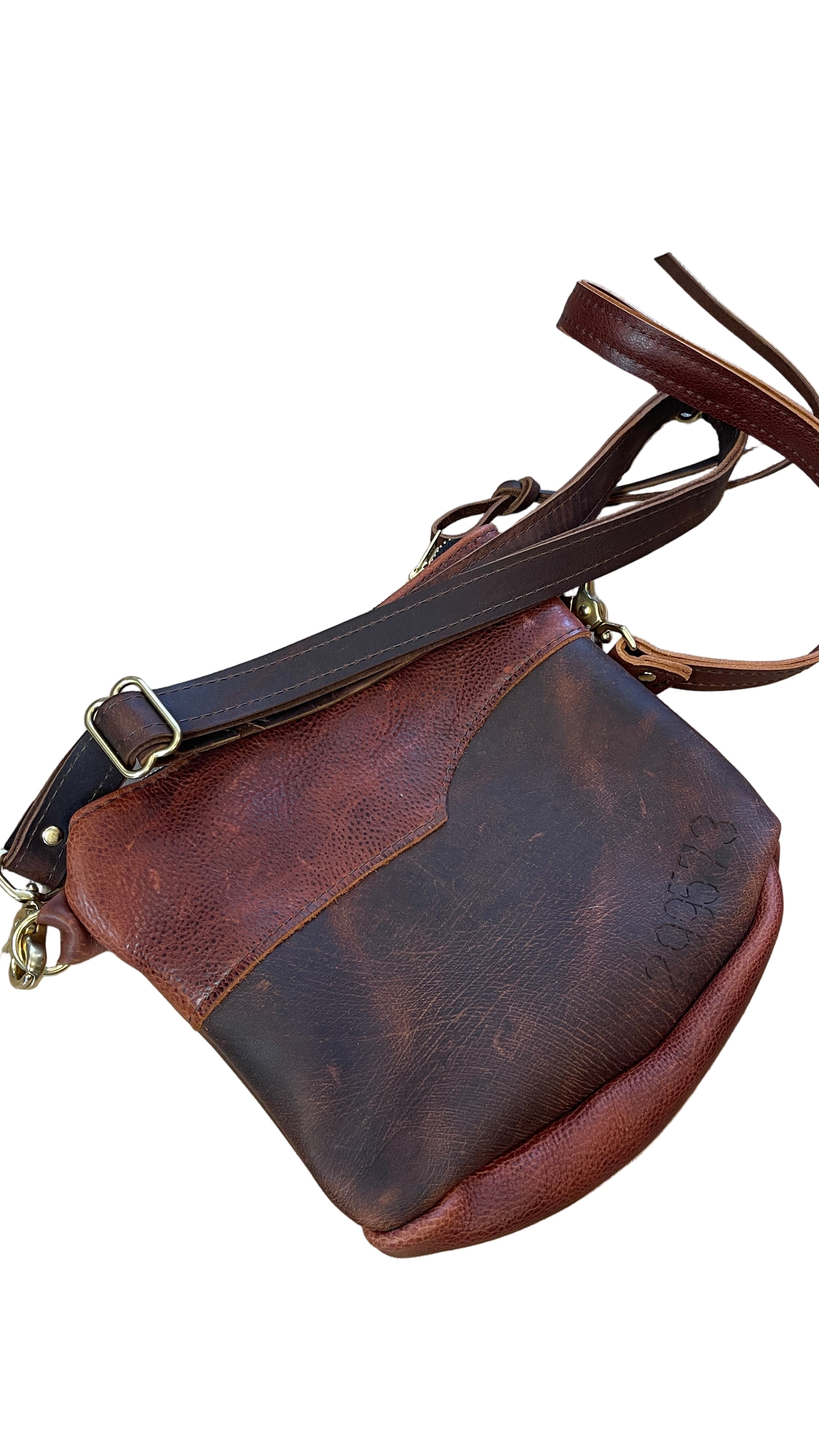 Brown Leather Crossbody