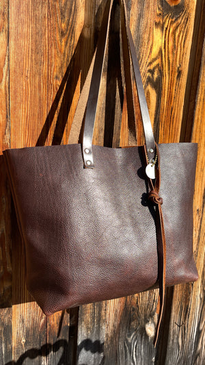 Basic Leather Tote Bag