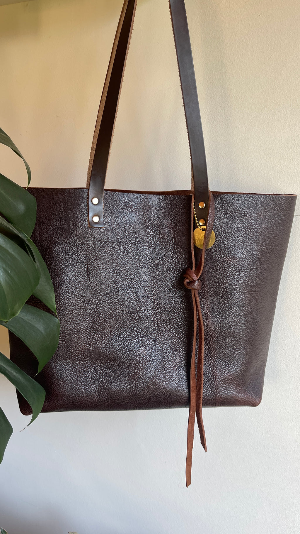 Basic Leather Tote Bag