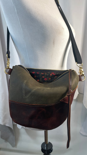 Brown Leather Satchel