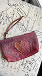 Red Leather Pouch