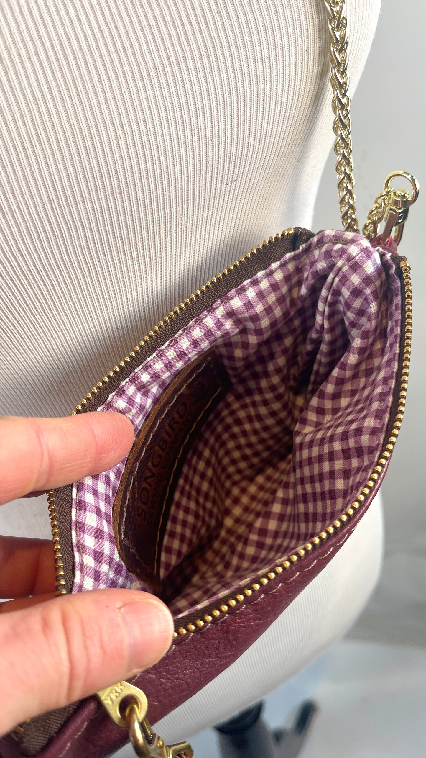 Small Upcycled Clutch