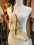 Distressed Cowhide Sling