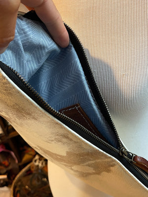 Distressed Cowhide Sling