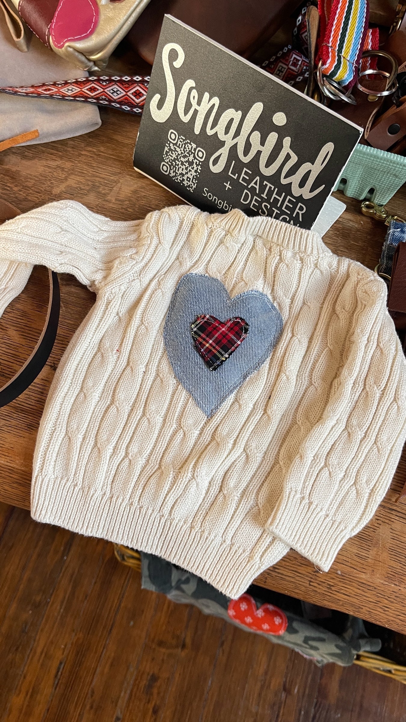 Cable Knit Baby Sweater