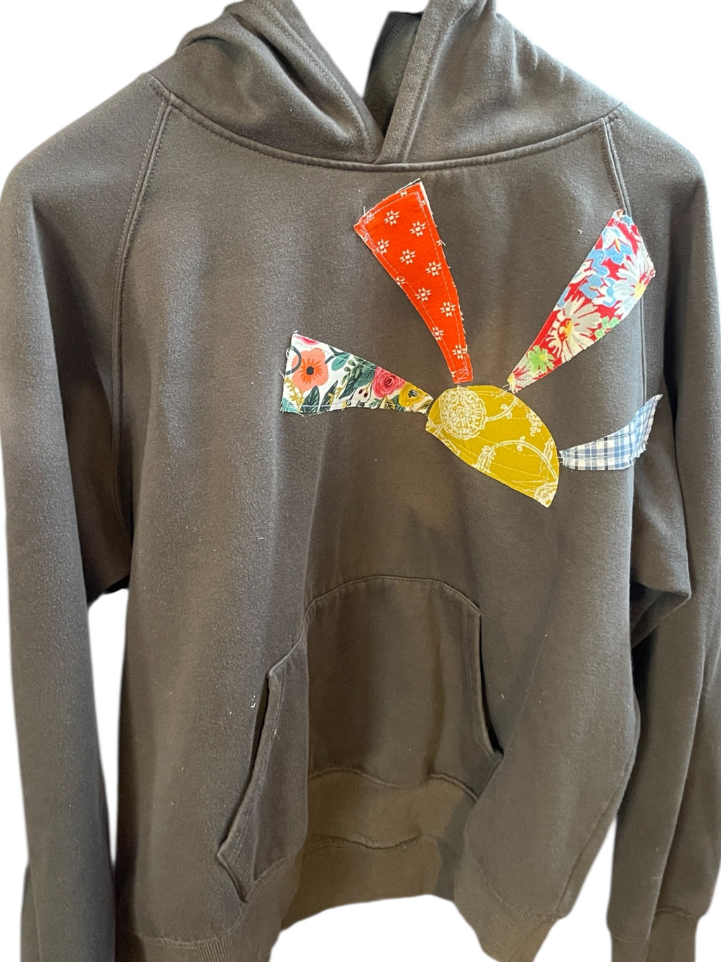 Patchwork Sunburst Hoodie