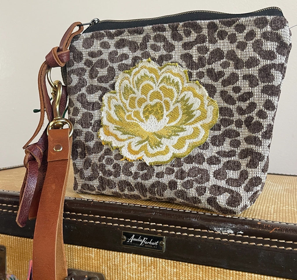 Cheetah Wristlet
