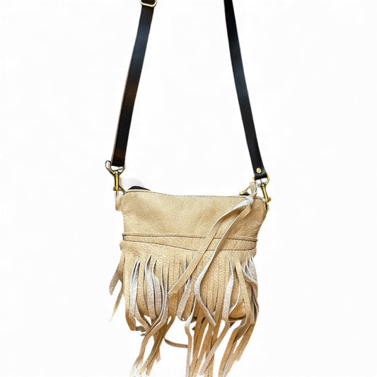 Suede Fringe Small