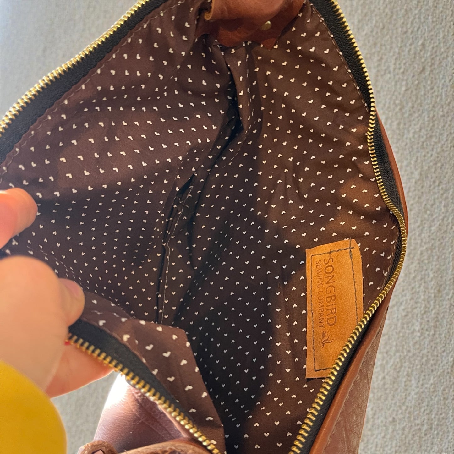 Slouchy Fringe Sling