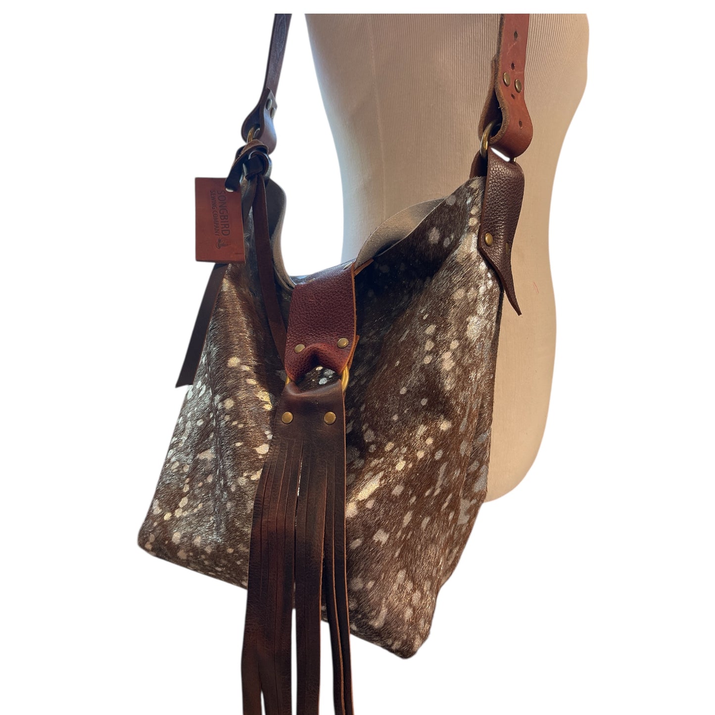 Metallic Spotted Cowhide No.1