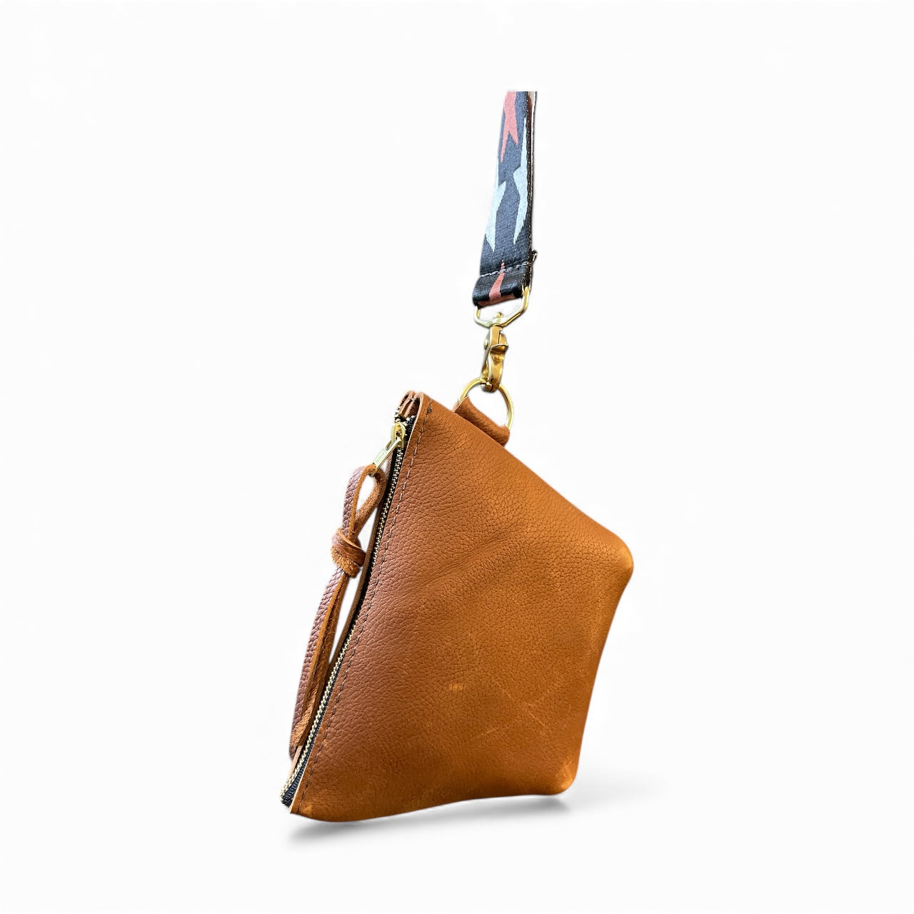 Camel Boxy Wrist Pouch