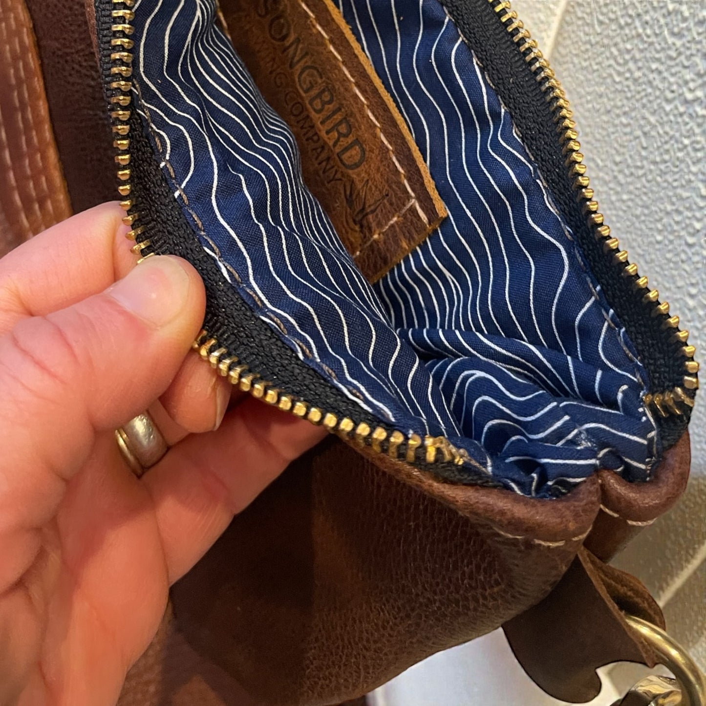 Mixed Brown Wristlet