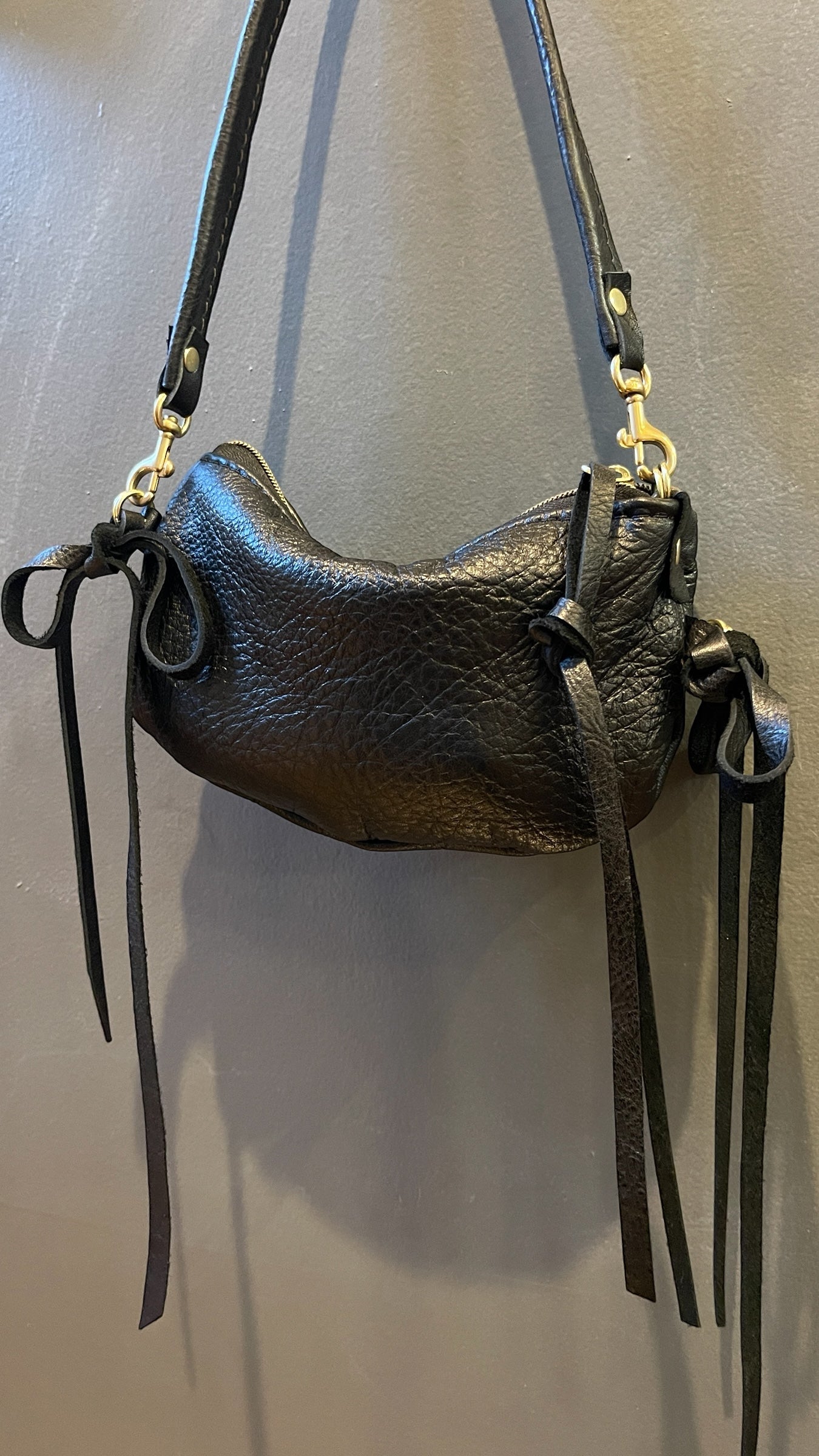 Little Black Bow Bag