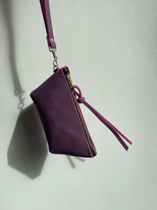 Purple Rain Wristlet