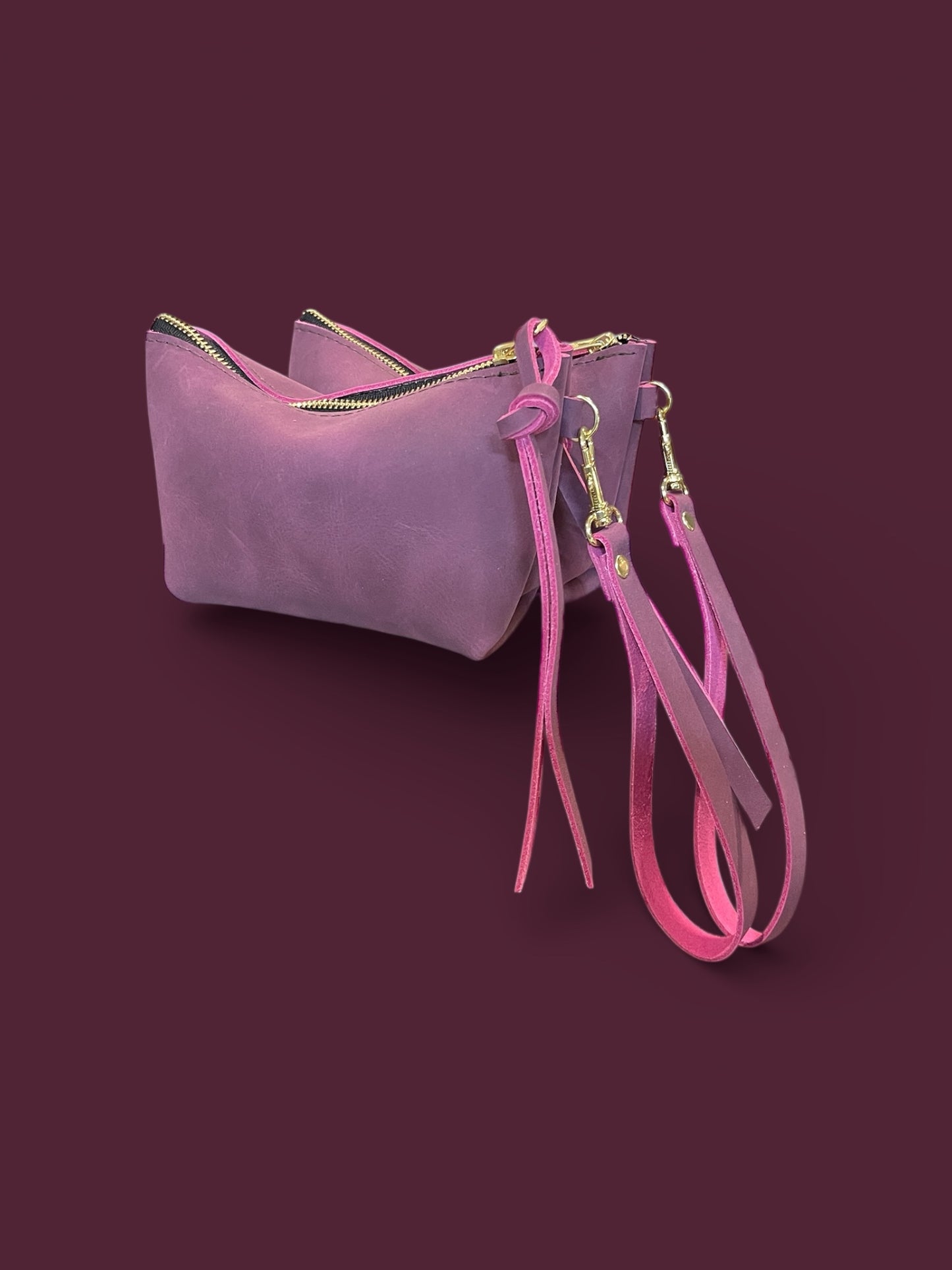 Purple Rain Wristlet