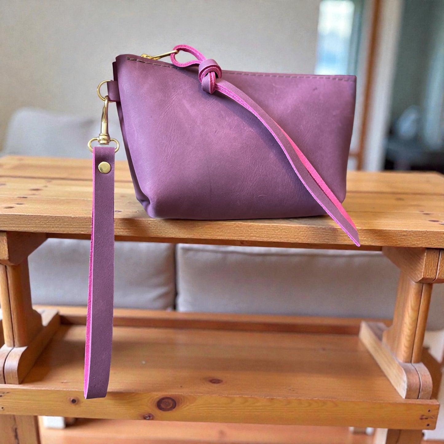 Purple Rain Wristlet