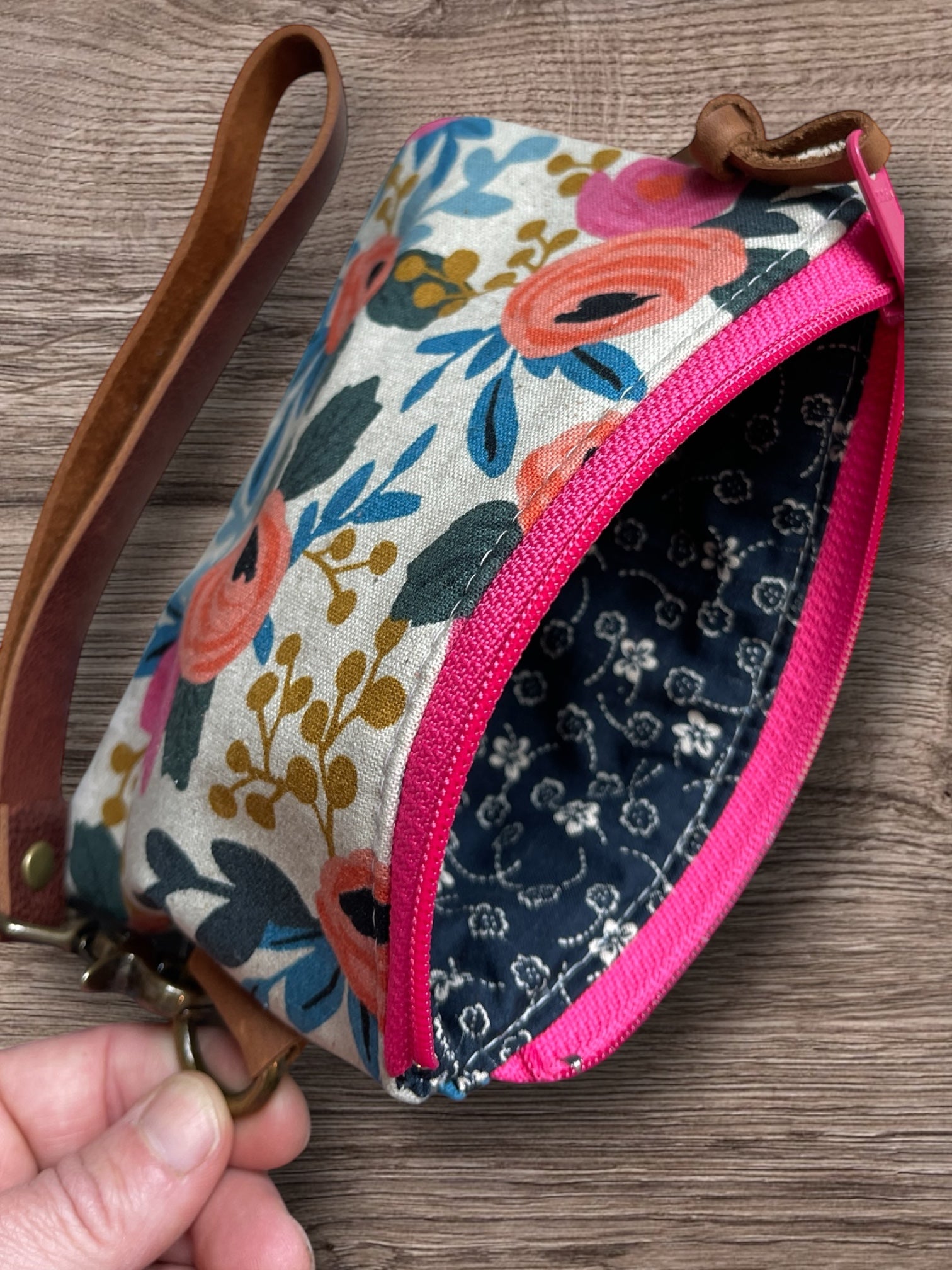 Floral Small Zip Wallet