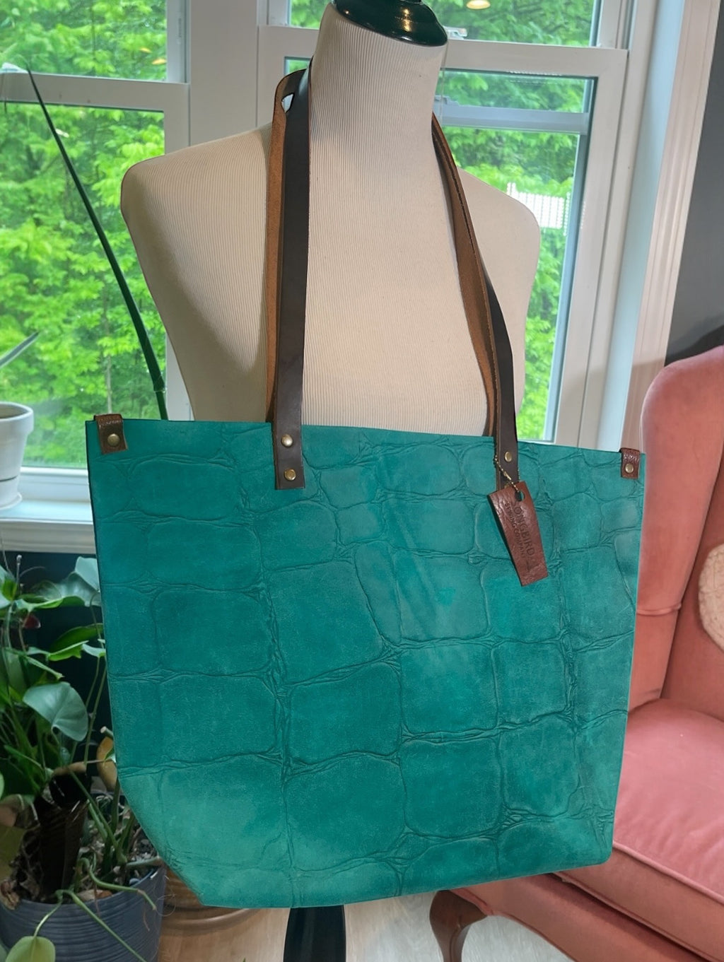 Turquoise Tote
