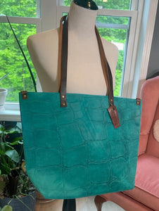 Turquoise Tote