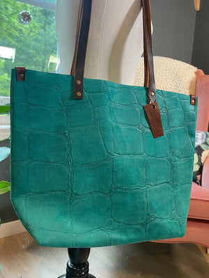 Turquoise Tote