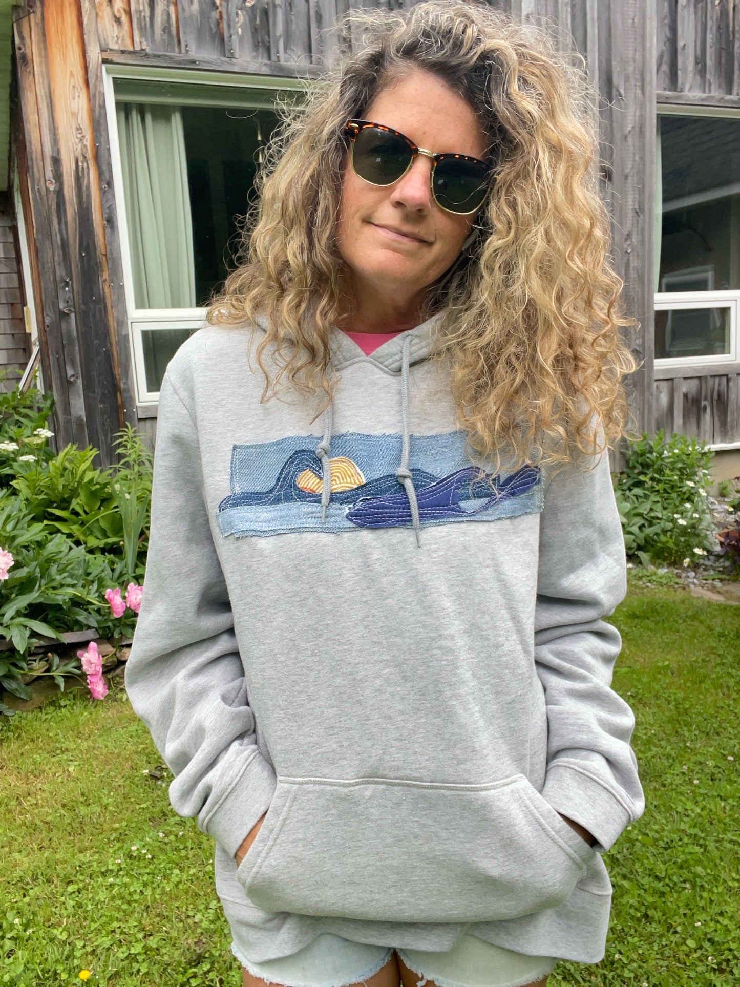 Wave Series Upcycled Hoodies