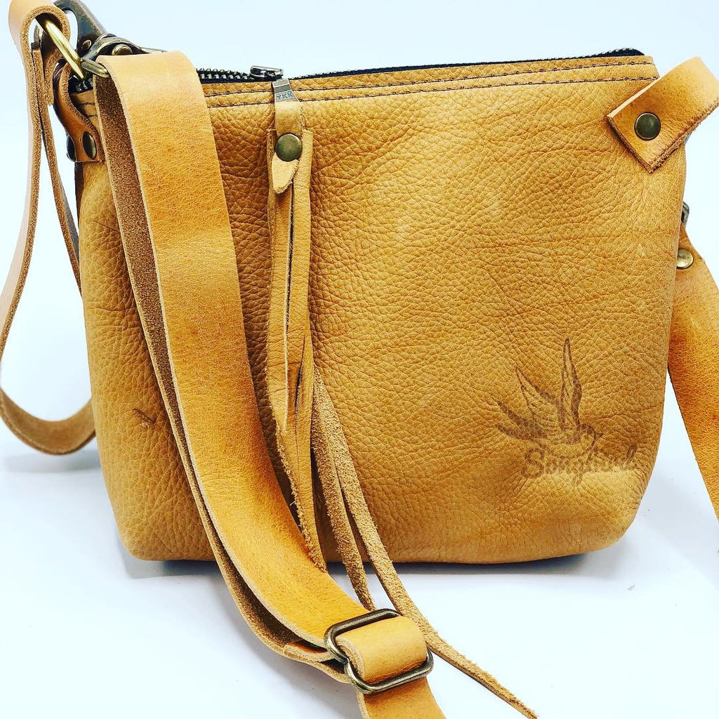 Small Leather Bag "The Birdie"