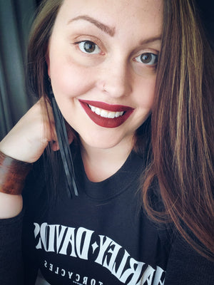 Handmade Leather Earrings