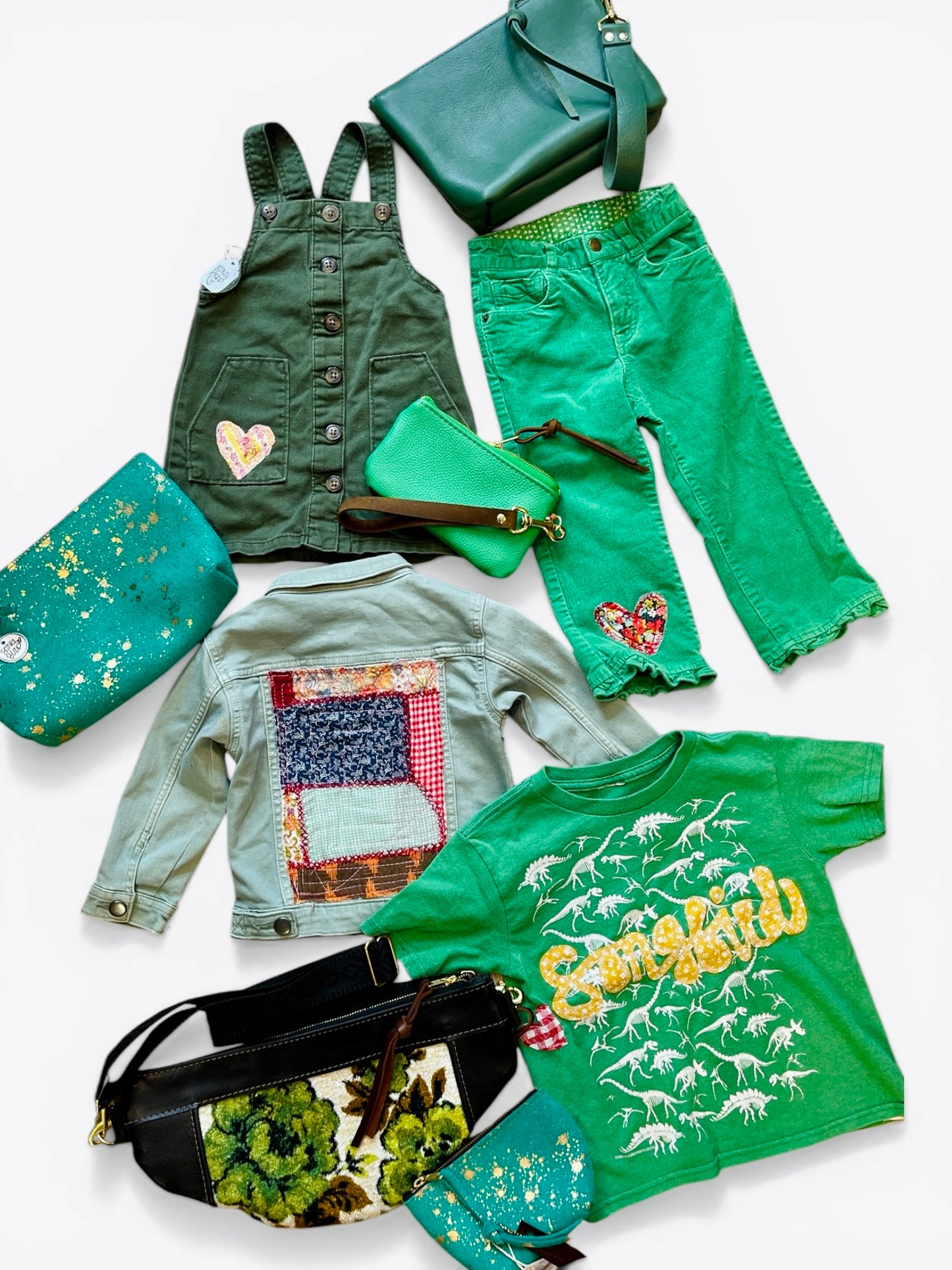 Baby Green Denim Jacket