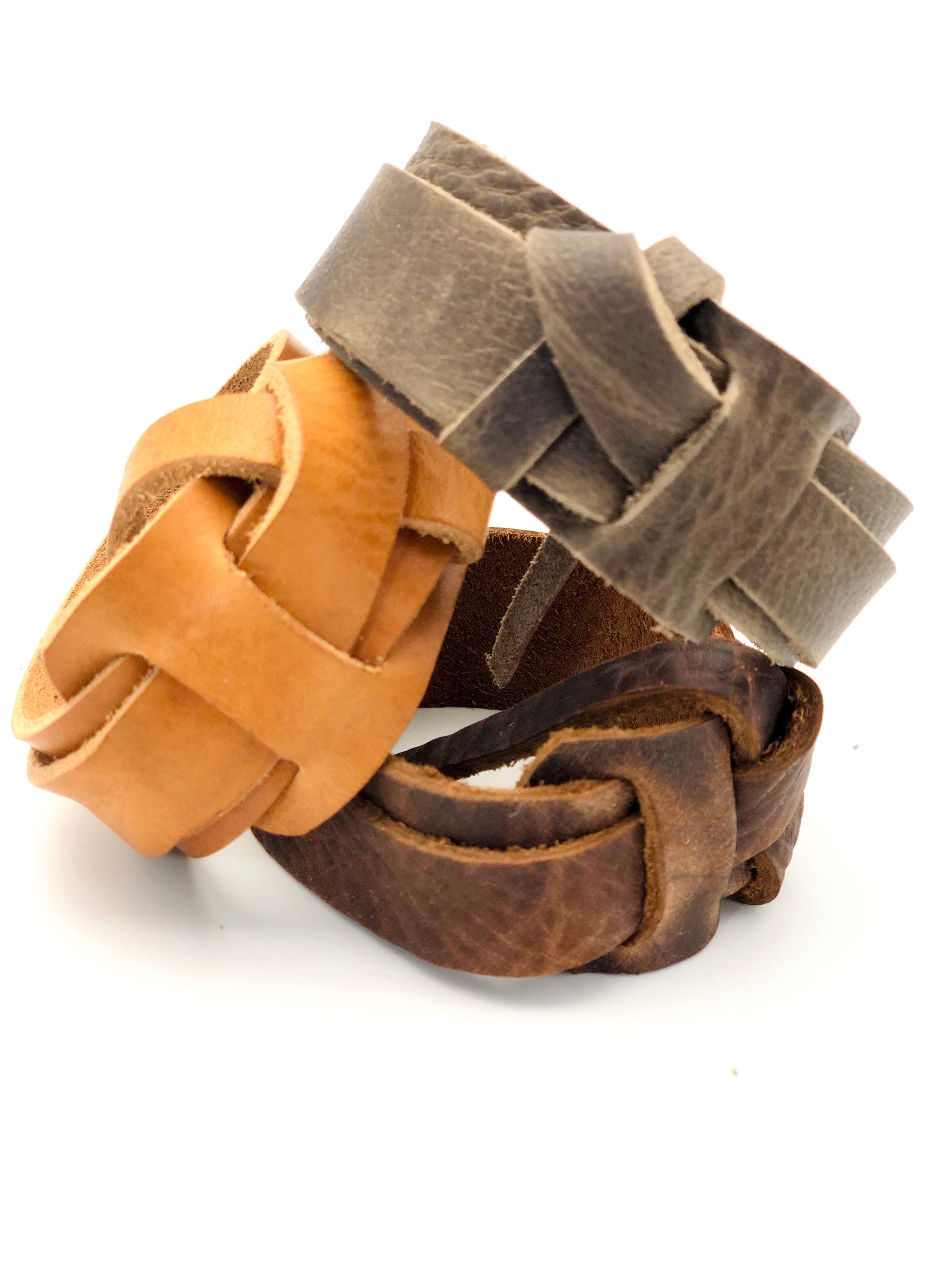 Leather Braided Bracelet | Best & American Made | Col. Littleton
