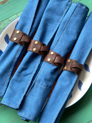 Leather Napkin Rings