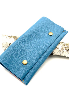 Royal Blue Snap Wallet