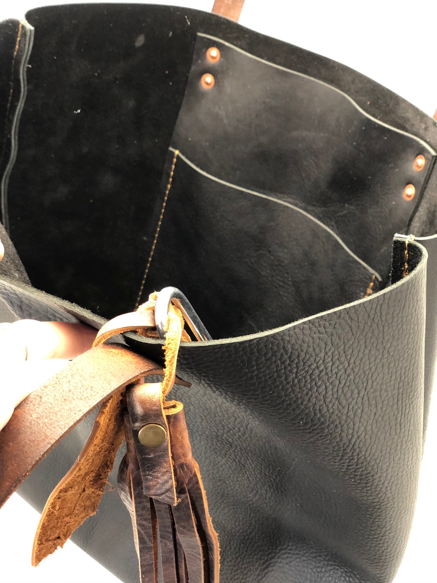 Basic Leather Tote Bag