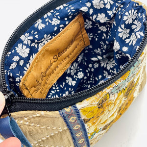 Upcycled Pouch - Liberty of London lining