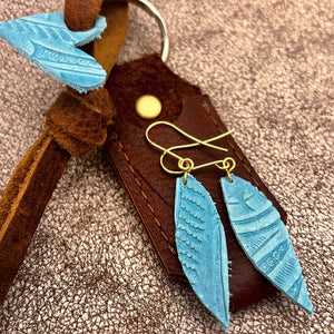 Cowgirl Leather Earrings