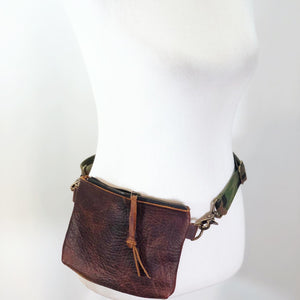 Kodiak Leather Simple Hip Bag