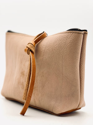 Muted Blush/Nude and Camel Leather Series